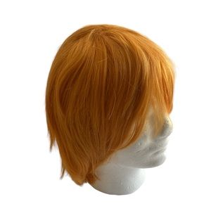 Jone Ting Orange Synthetic Wig for game cosplay‎ costume